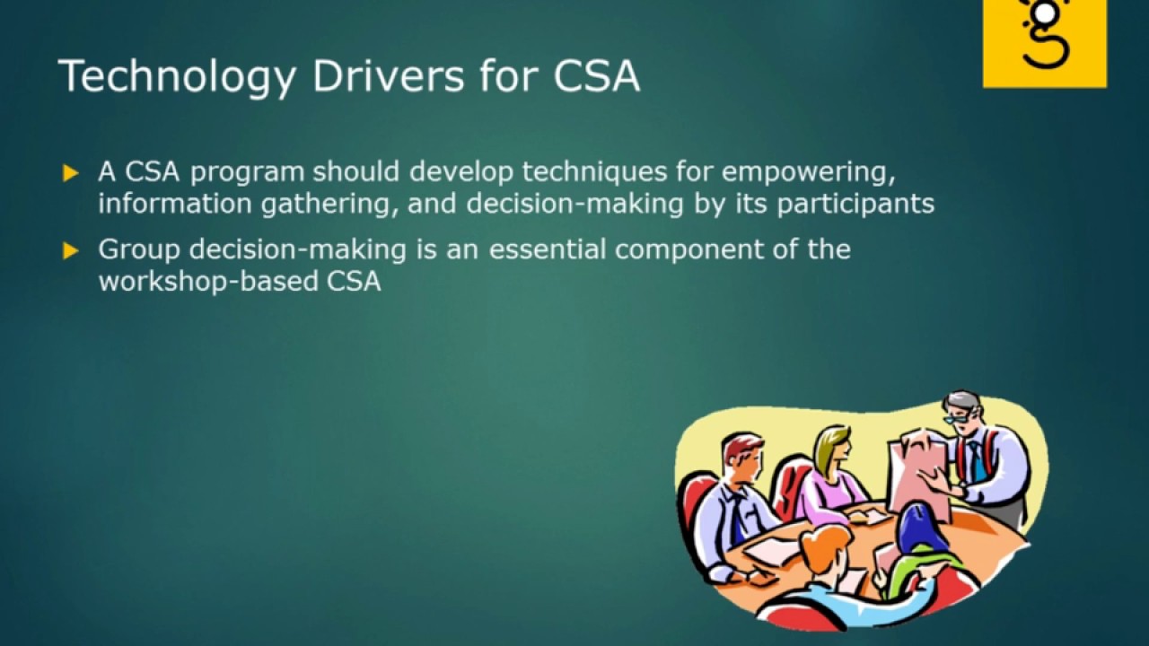 27. Control Self Assessment CSA