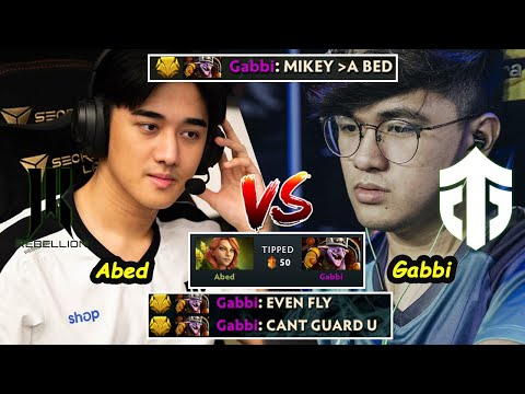 Gabbi vs Abed - Entity Shopify Rebellion Nigma Stacked in Ranked Dota 2 pro Gameplay