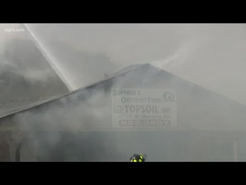 Orchard Park Fire Could Be Seen For Miles