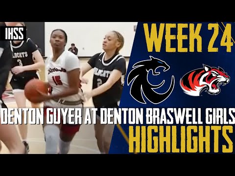 Epic Battle for Girls District Title: Guyer vs. Braswell Highlights