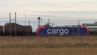 preview picture of video 'SBB CARGO - PIAZZAMENTO TRENO CISTERNA TRECATE.'