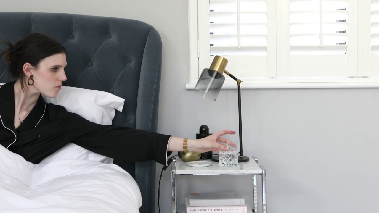 Manolo Buttoned Velvet Bed - Double, King Size and Super King