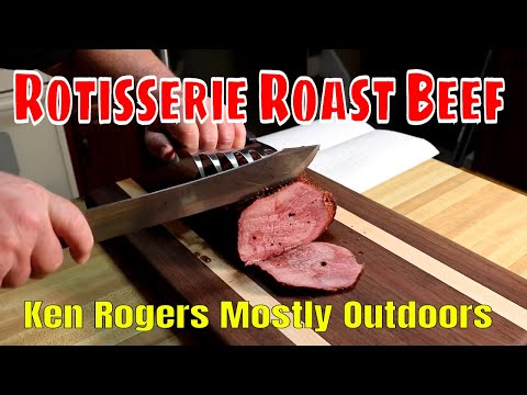 Rotisserie Roast Beef | Weber Kettle Rotisserie