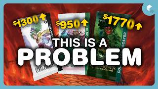 Booster Packs May Have Been a Mistake...