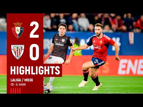 HIGHLIGHTS | CA Osasuna 2-0 Athletic Club | LaLiga 2022-23 MD36