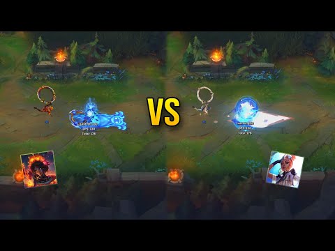 La Ilusion Qiyana vs Prestige True Damage Qiyana Skin Comparison - League of Legends