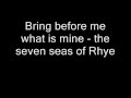 Queen - Seven Seas Of Rhye (Lyrics) 