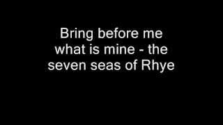 Queen - Seven Seas Of Rhye (Lyrics)