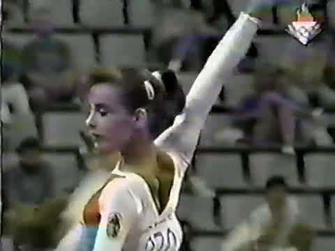 Henrietta Onodi HUN - 1992 Olympics Compulsory Floor Exercise 9.937