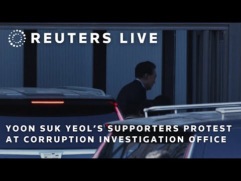 LIVE: Yoon Suk Yeol's supporters protest at Corruption Investigation Office