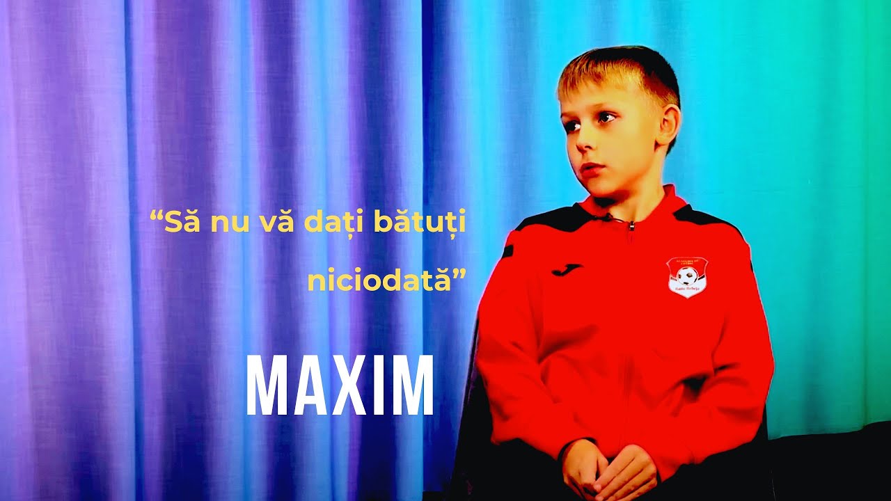Emisiunea 4. Să nu vă dați bătuți niciodată, Maxim.