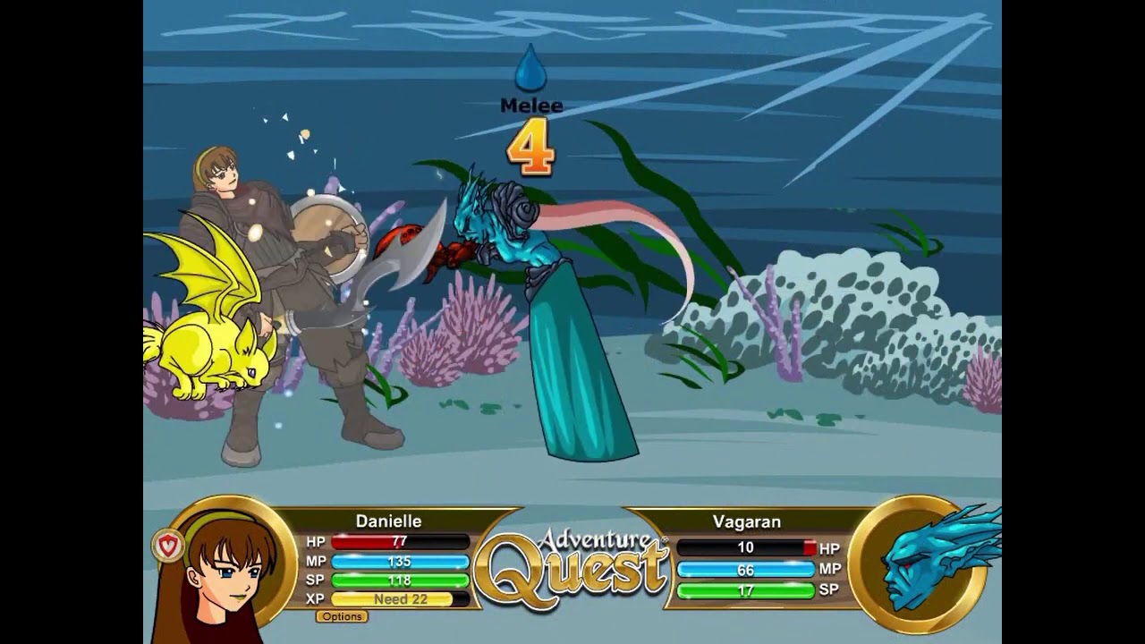 Adventure Quest ~ Episode 4 ~ Even Demon Cats Hate Water