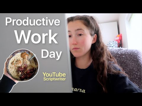 Life and job updates | A work day in my life as a YouTube Scriptwriter