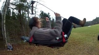 preview picture of video 'Human Bungee Slingshot'