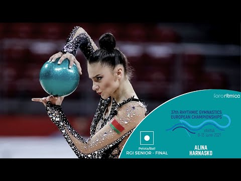 Alina Harnasko (pelota / ball) - Final Individual European Championship Varna 2021