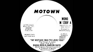 1974 Diana Ross &amp; Marvin Gaye - My Mistake (Was To Love You) (mono radio promo 45)