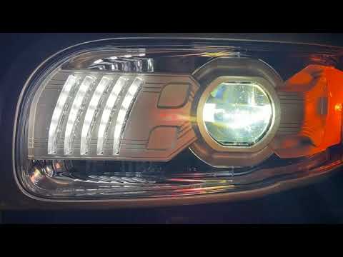 JW Speaker 9600 Peterbilt 389/388/567 Full LED Heated Headlights With Output Shots!