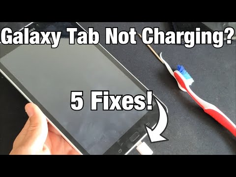 Samsung Galaxy Tab Not Charging? 5 Fixes!