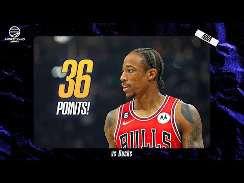 DeMar DeRozan 36 POINTS vs Bucks! ● Full Highlights ● 23.11.22 ● 1080P 60 FPS