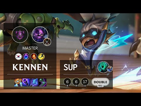 Kennen Support vs Thresh - KR Master Patch 10.25b