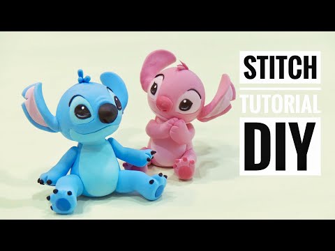 STITCH TUTORIAL | clay modeling | Patricia Santoro | 史迪奇教學 | 黏土捏塑 |