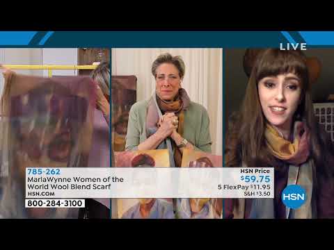 MarlaWynne Women of the World WoolBlend Scarf