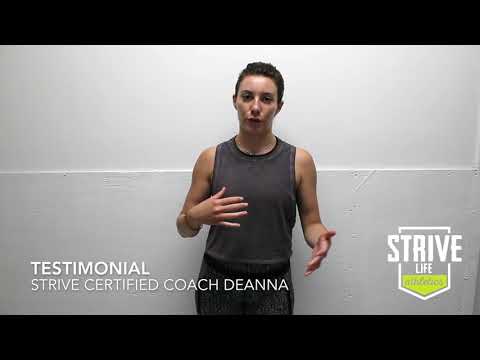 Strive Life Certifications Testimonial Deanna