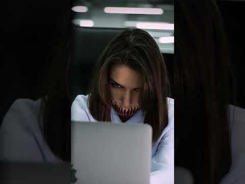 Creepy Halloween makeup idea! 🎃💀