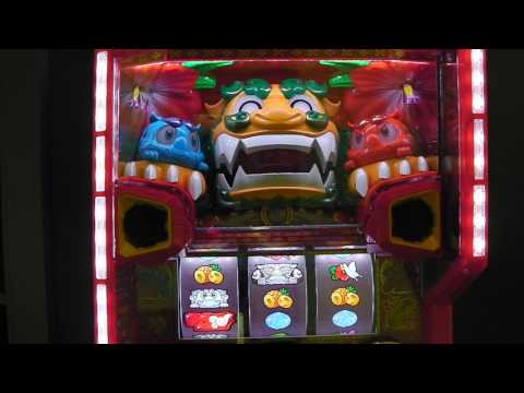 パチスロ 新台 みんなで楽シーサー プレミアム演出動画 - YouTube