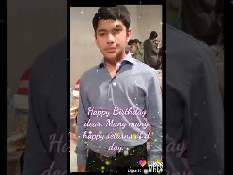 Happy Birthday dear Aneeq