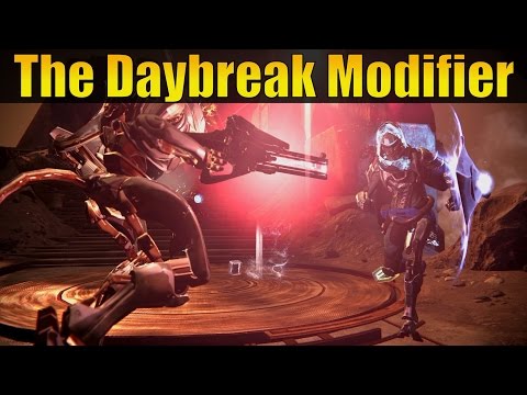 Destiny - NEW Daybreak Strike And Nightfall Modifier What Does It Do?! (PvE Mayhem)