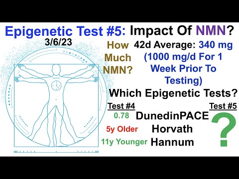 Epigenetic Test #5: Impact of NMN?
