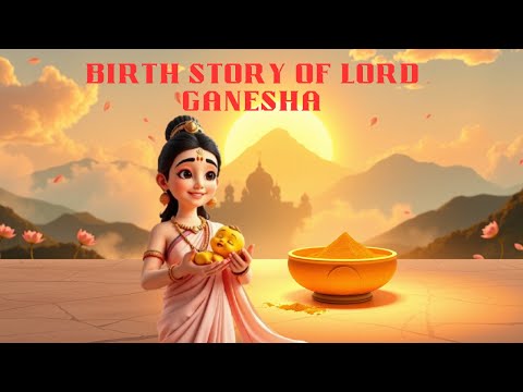 “The Birth of Lord Ganesha – Story of the Boy Made from Turmeric | Ganesha Series Episode-4”