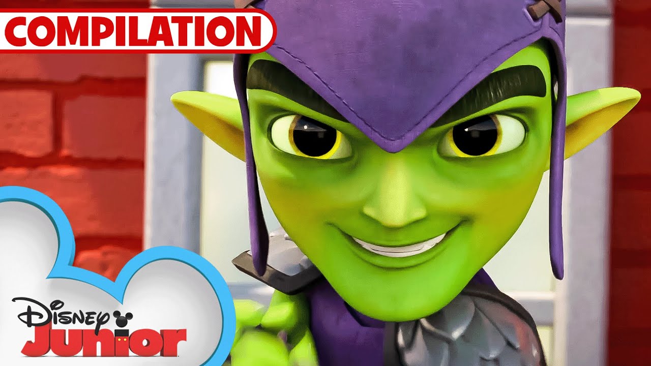 Best of Gobby! | Compilation | Marvel's Spidey and his Amazing Friends |@disneyjr