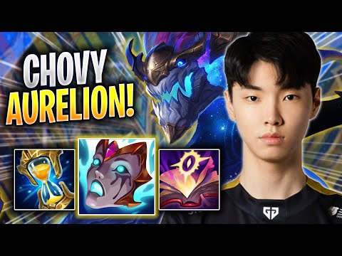CHOVY DESTROYING WITH AURELION SOL! - GEN Chovy Plays Aurelion Sol MID vs Zed! | Bootcamp 2023