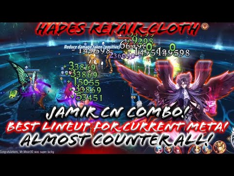 Saint Seiya: Awakening (KOTZ) - Best Hades Repair Cloth Combo! with Sea Dragon Kanon and Myu!
