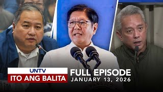 UNTV: Ito Ang Balita | January 13, 2026