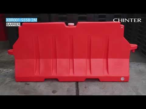 CHINTER XBR001 แผงกั้นจราจร (แบริเออร์พลาสติก) 1เมตร, 2เมตร สนใจโทร 02-916-1900