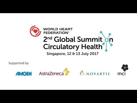 Watch the video of the 2nd Global Summit on Circulatory Health