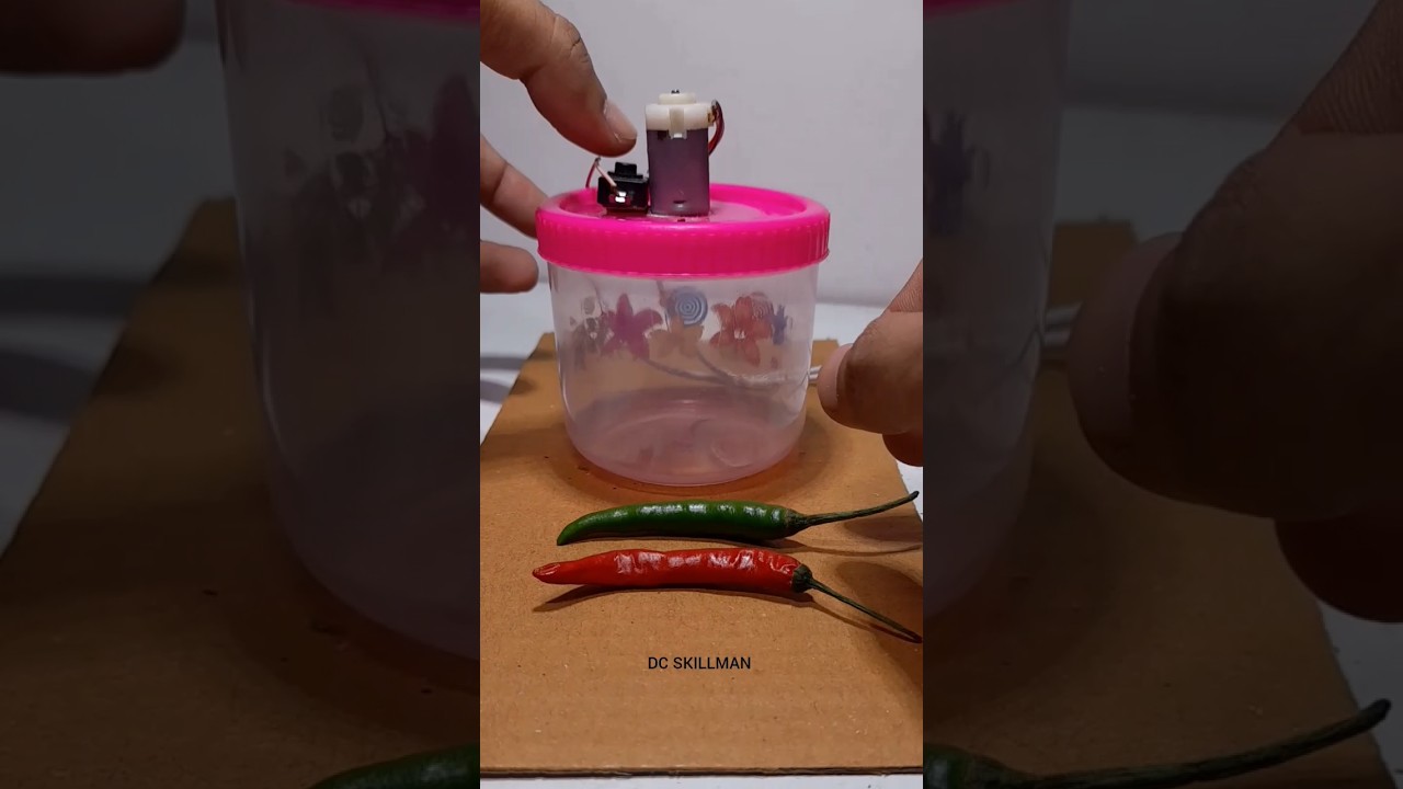 Home made chili cutting machine #youtubeshorts #chilimachine