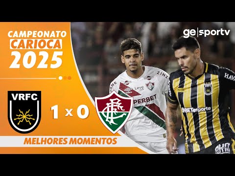 Gols e lances de Volta Redonda x Fluminense