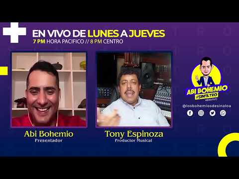 😎 TONY ESPINOZA | #SINFILTRO 🔥 | EL PRODUCTOR DE ÉXITOS 👌