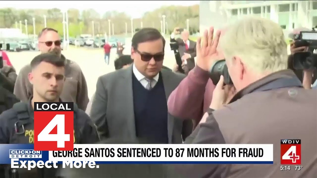 Ex-Rep. George Santos sentenced for fraud, identity theft