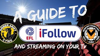 A Guide to iFollow and Streaming on your TV