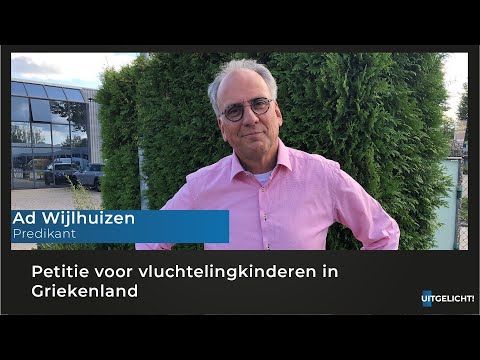 Featured! September 1, 2020 - Pastor Ad Wijlhuizen wants to bring refugee children to the Netherl...