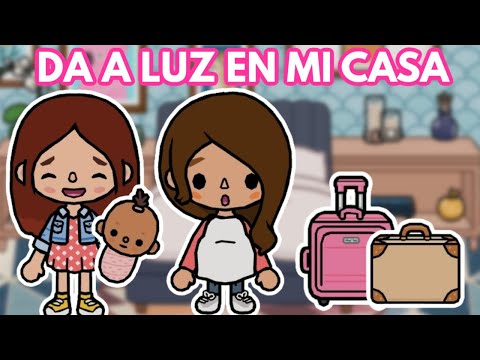 Mi cuñada nos visita y DA a LUZ en MI CASA😳BEBÉ PREMATURO😨 en Toca Life World con Ruth