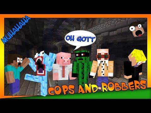 Rage Wärter - Cops and Robbers mit Rewi, Petrit, BrokenThumbsTV & Kunga