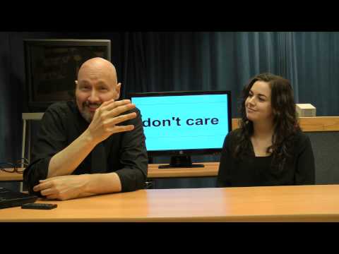 American Sign Language ASL Advanced Vocabulary 1 A