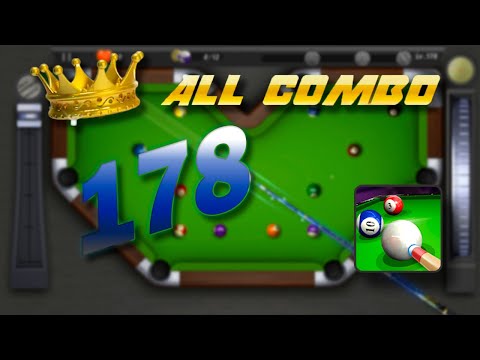 POOKING: Billiards City ▶ ALL COMBO ▶ GamePlay AMAZING BEST SHOTS 🎱 Level 178
