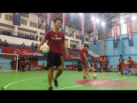 Ardhi VS Rizal. Final InterSport freestyle football championship 2016
